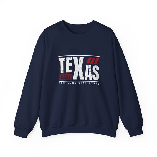 Texas Pride Unisex Heavy Blend™ Crewneck Sweatshirt - The Lone Star State