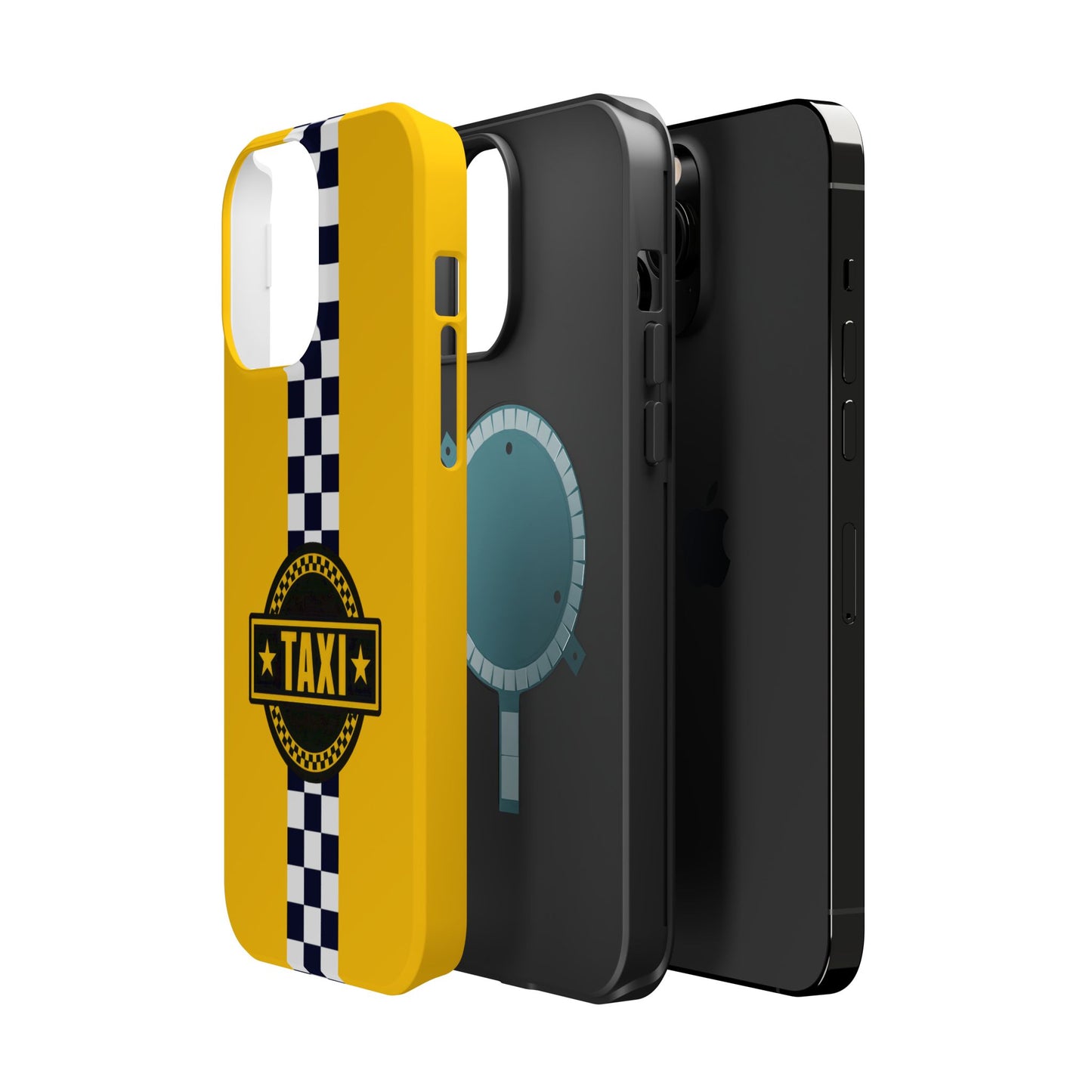 City Taxi Magnetic iPhone Cases
