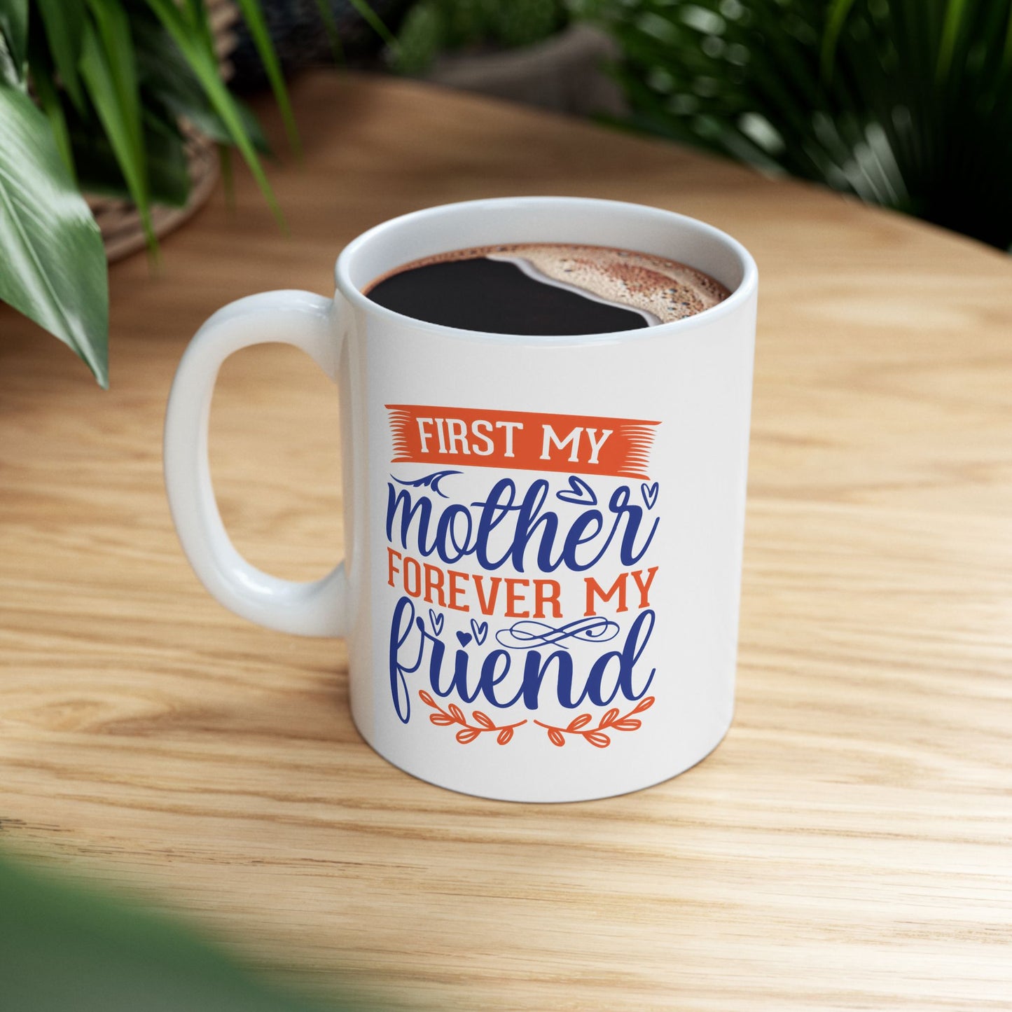 Friendship Ceramic Mug - Perfect Gift for Best Friends
