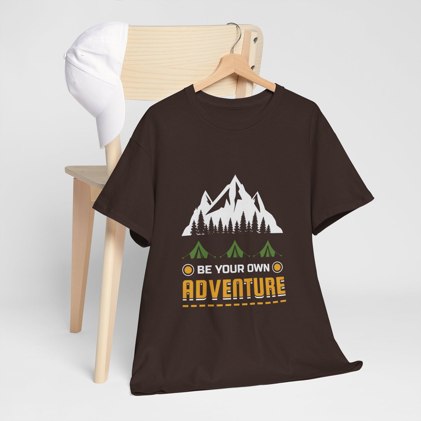 Adventure Tee - 'Be Your Own Adventure' Unisex Heavy Cotton T-Shirt