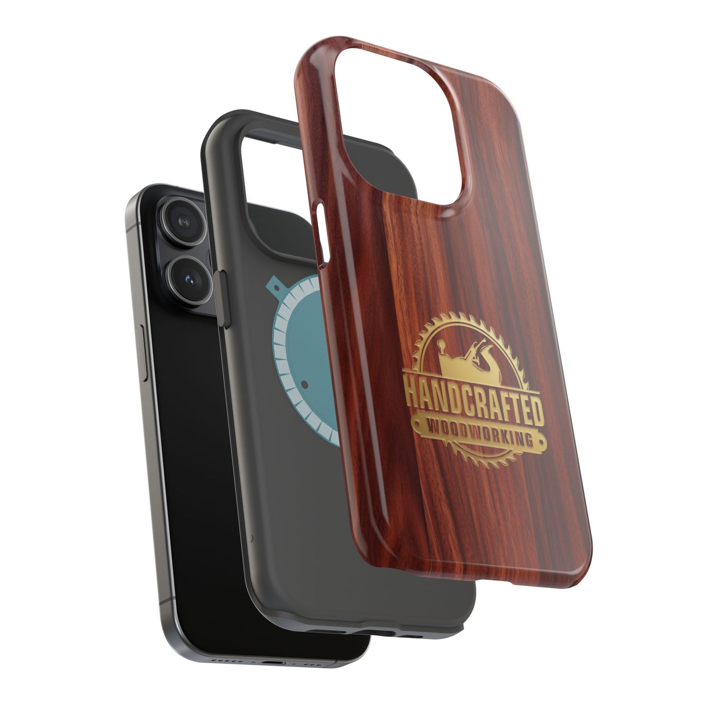 Woodworking Logo Magnetic iPhone Case