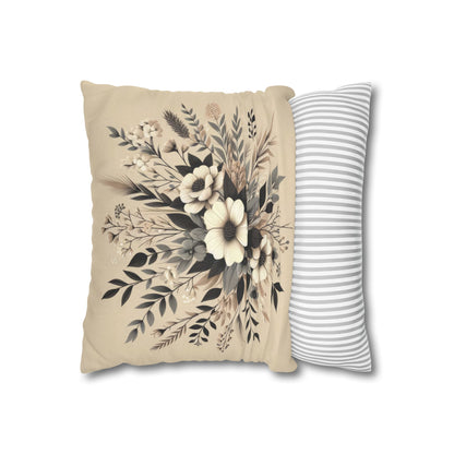 Autumn's Embrace Spun Polyester Square Pillowcase