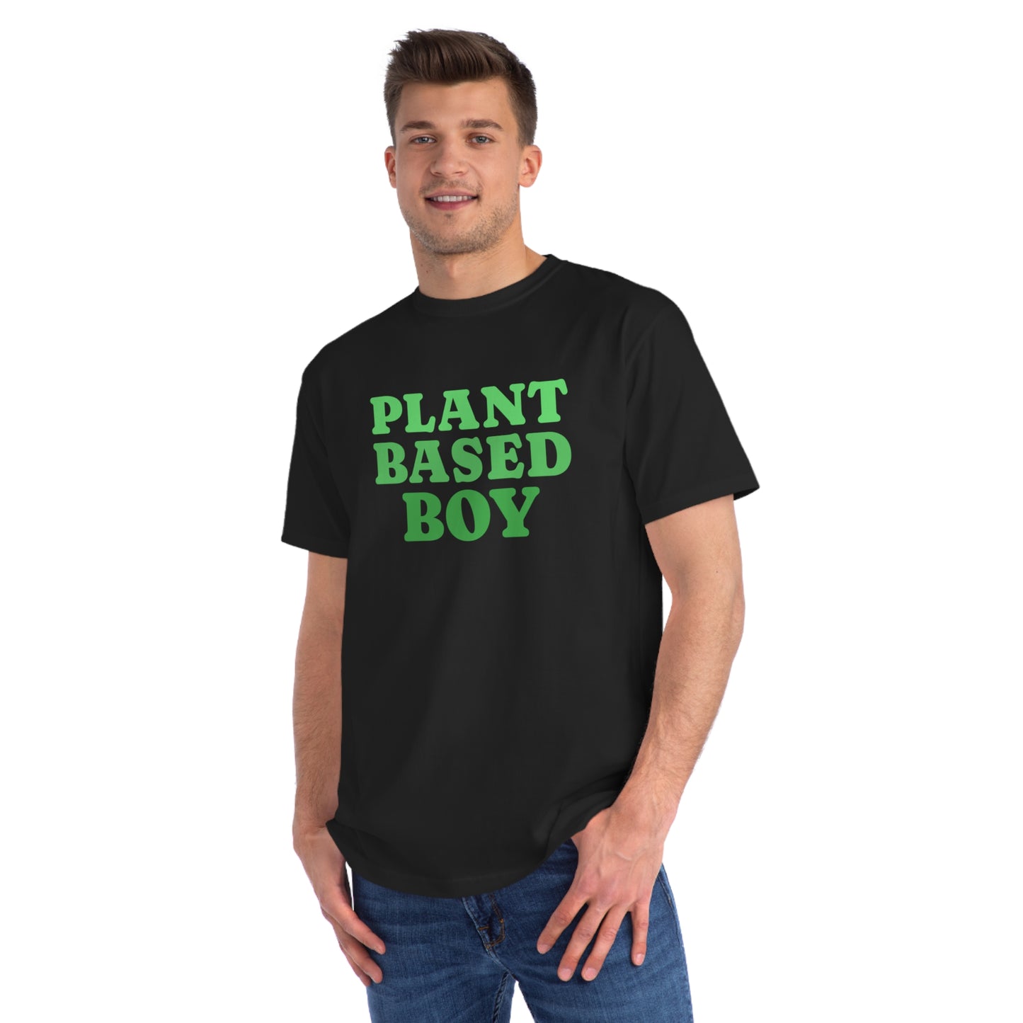 Plant Based Boy Organic Unisex Classic T-Shirt