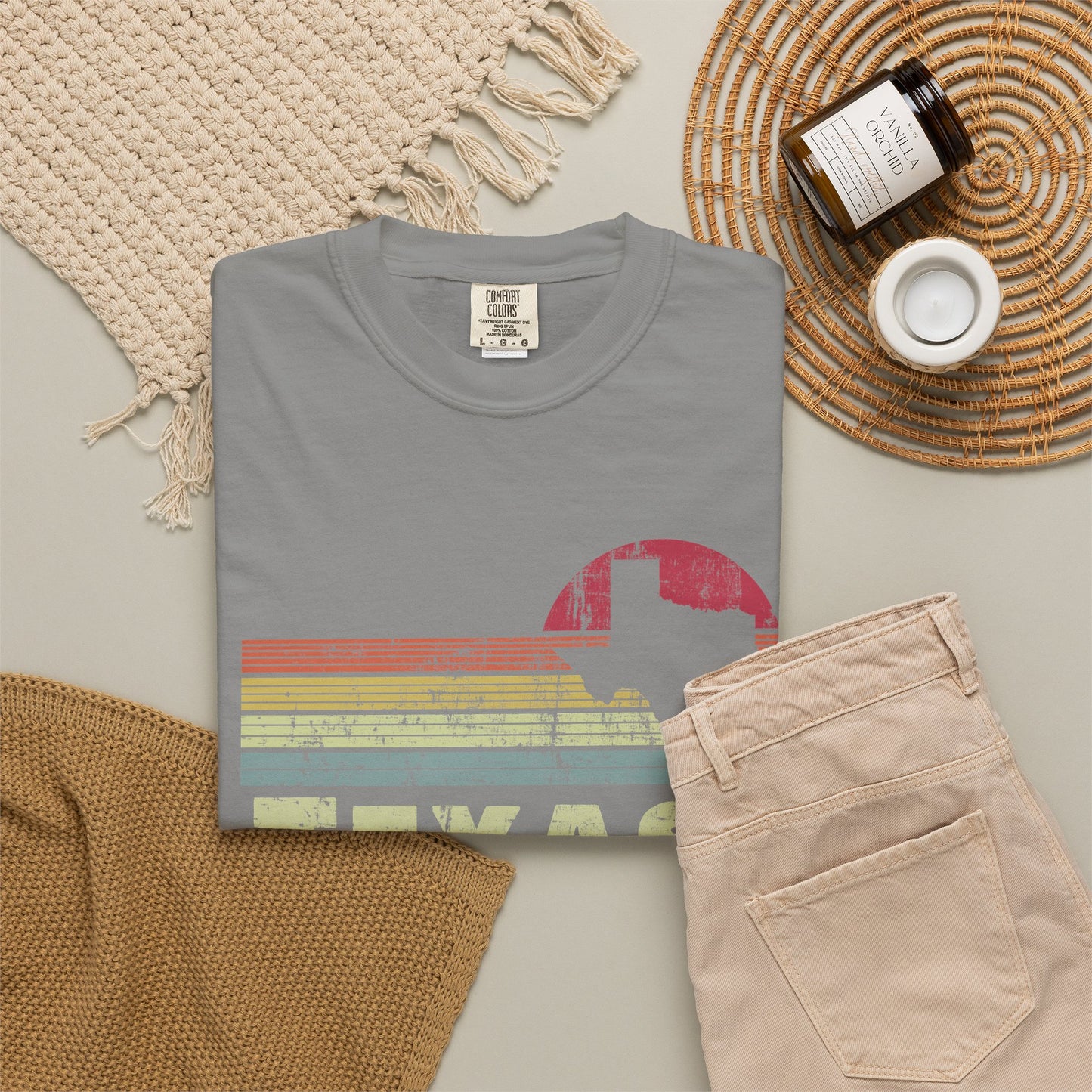 Texas Tee Unisex Garment-Dyed T-shirt