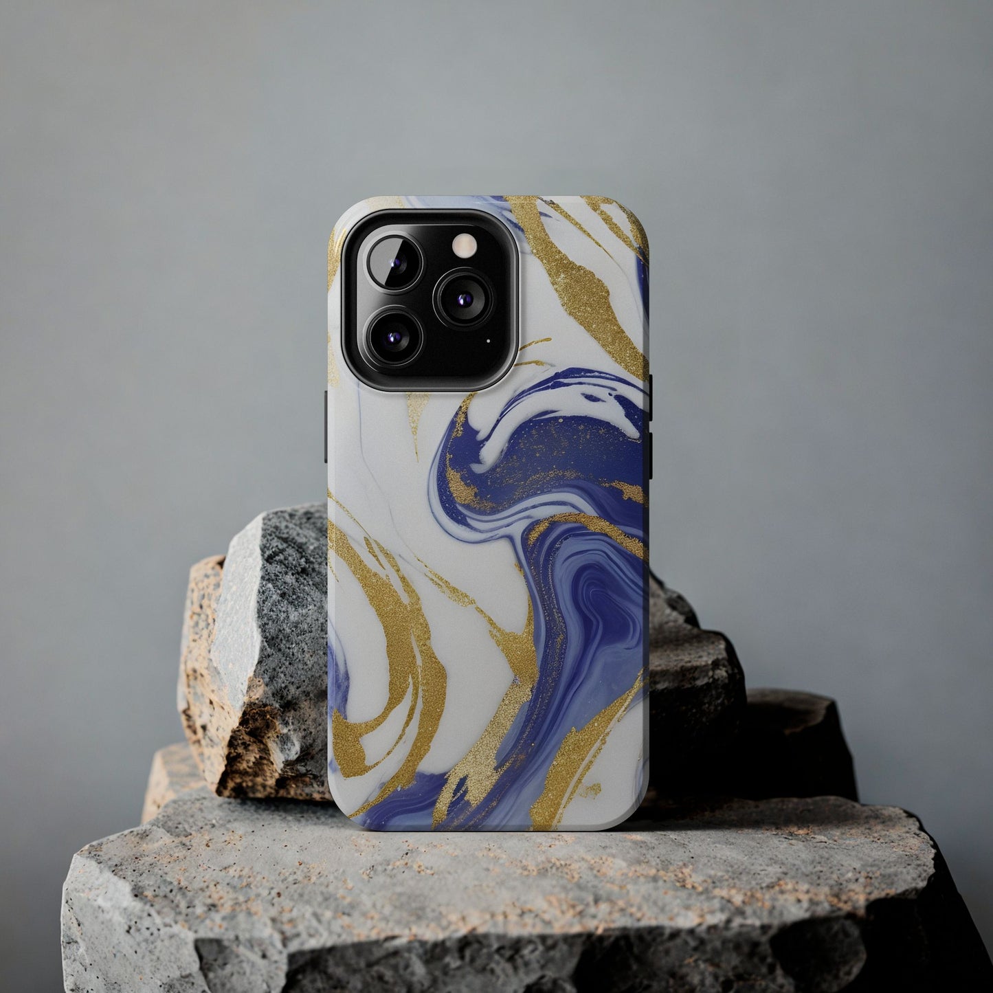 Elegant Marble Phone Case, Stylish Tech Accessory