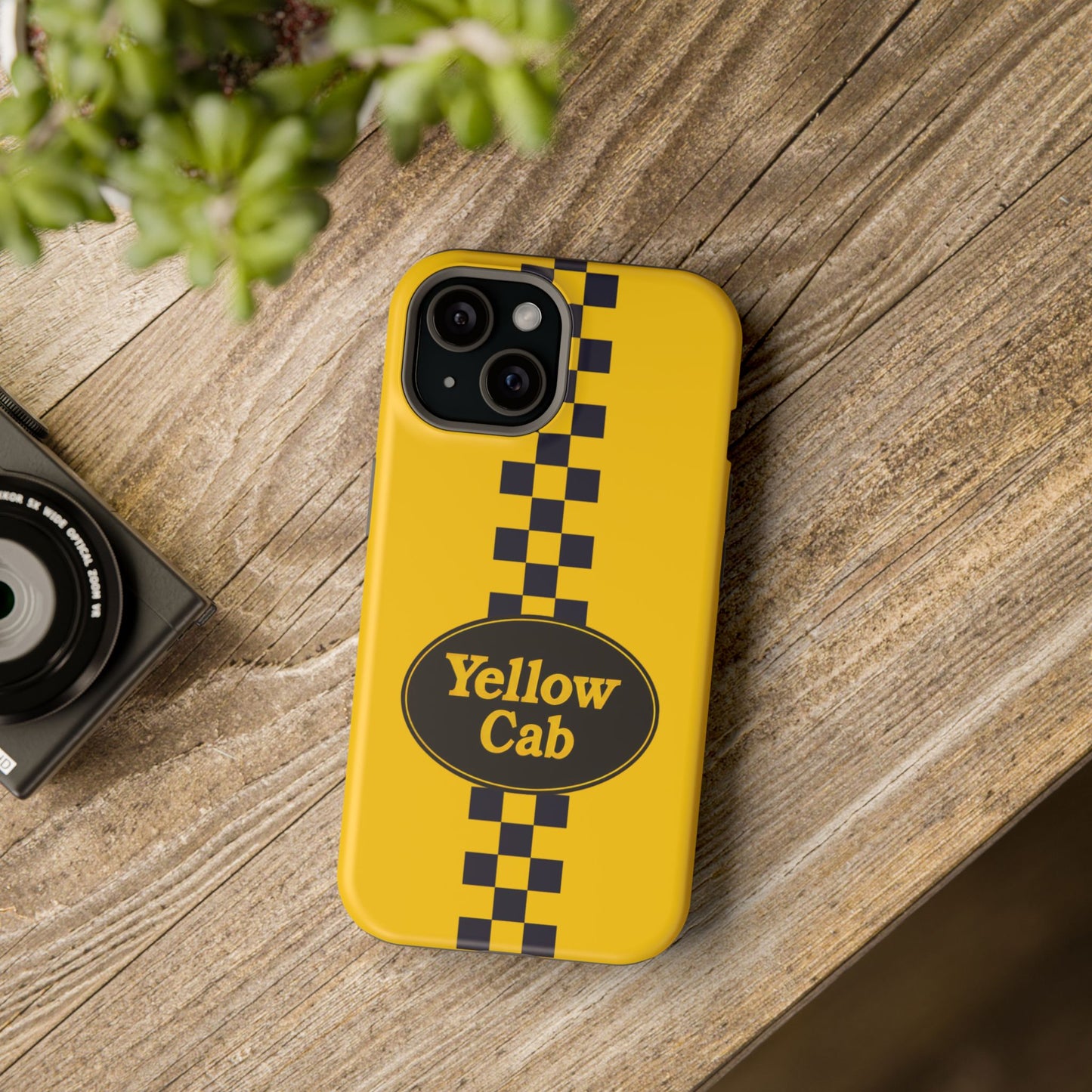Yellow Cab Magnetic Phone Cases, Taxi Driver