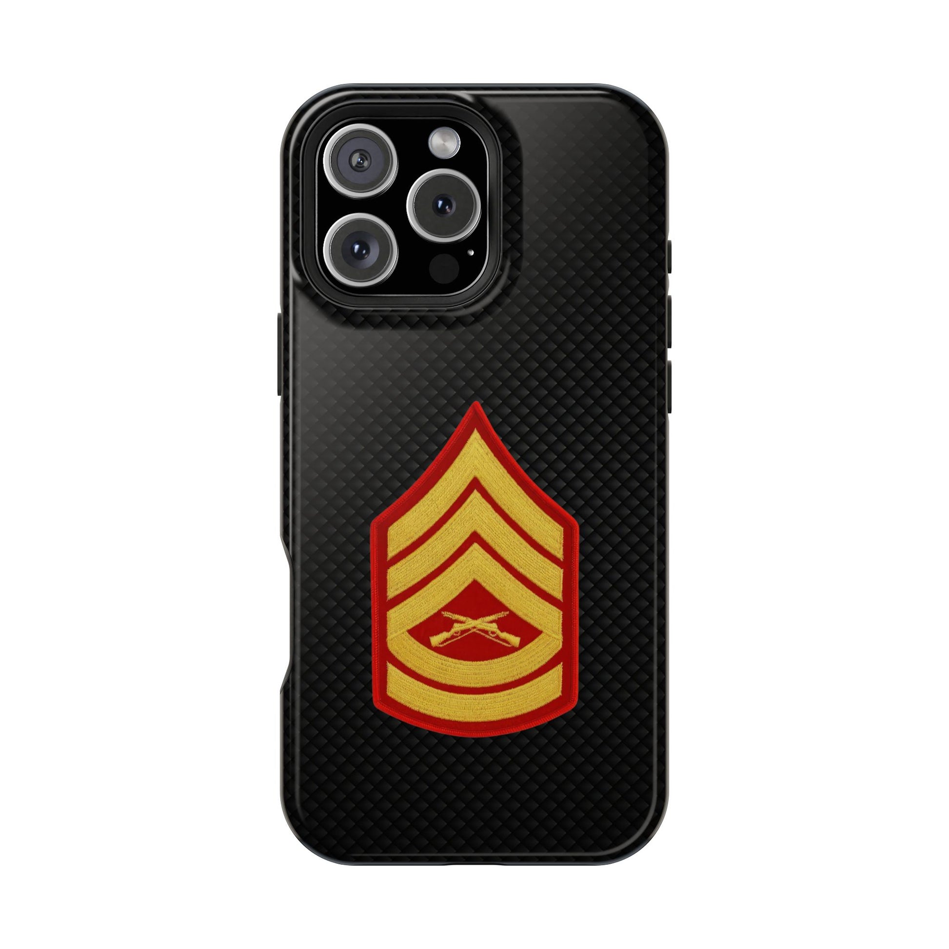 Rank Insignia Impact-Resistant Cases, Gunnery Sergeant