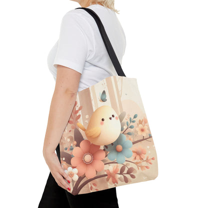 Pastel Canary Tote Bag