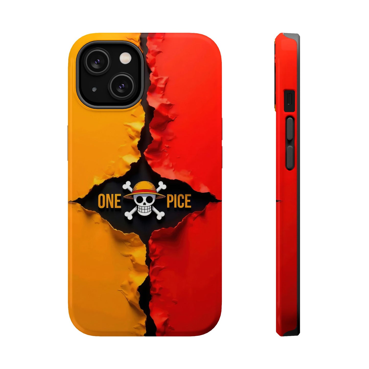 Bold One Piece Magnetic Tough Cases, Anime Phone Cover