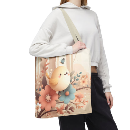 Pastel Canary Tote Bag