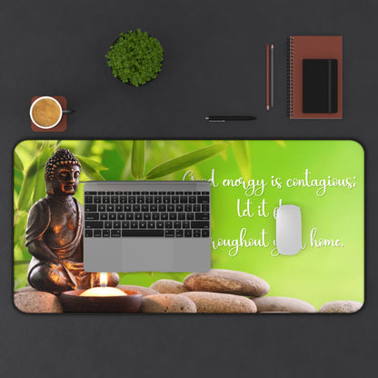 Inspirational Zen Desk Mat