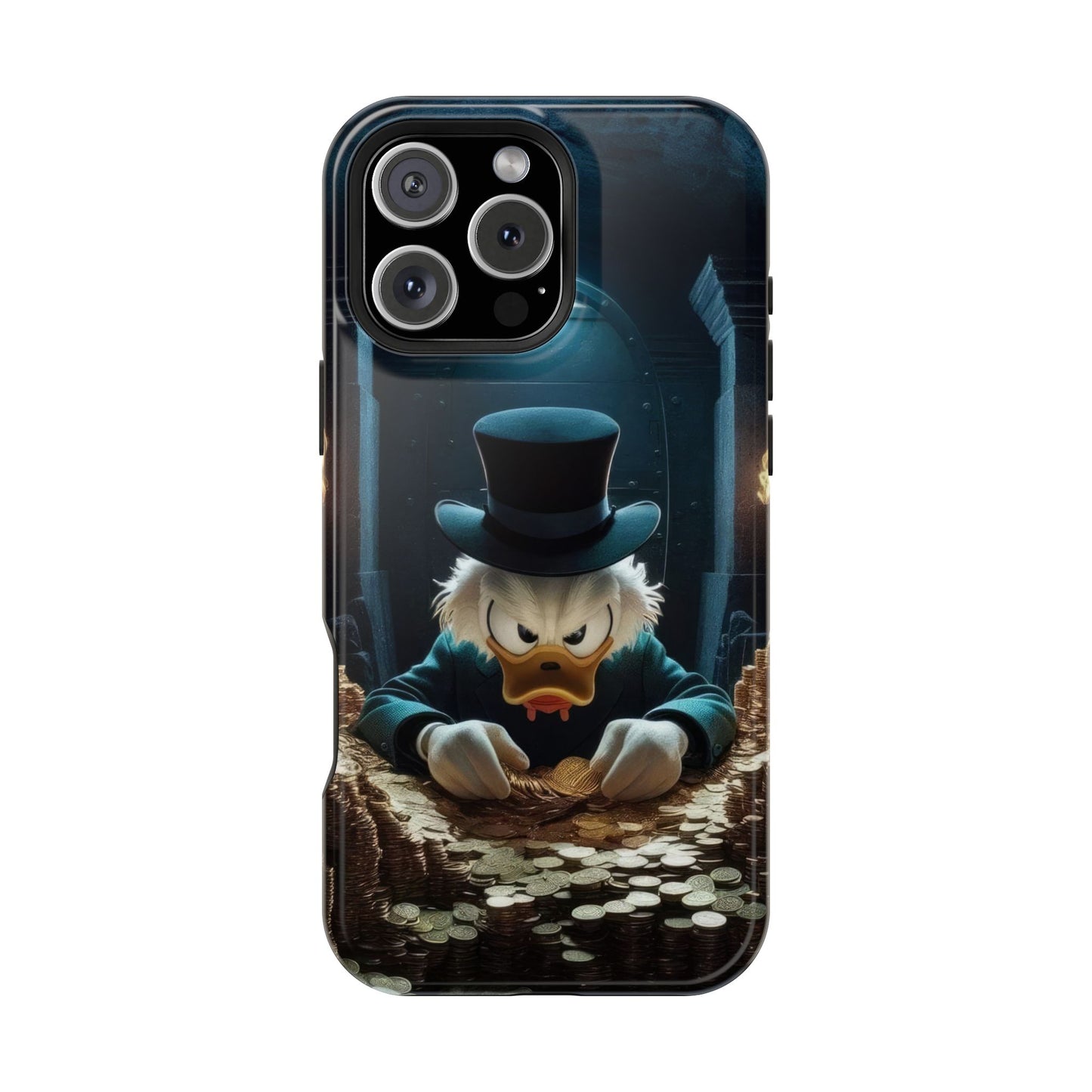 Magnetic Phone Case - Scrooge McDuck Design