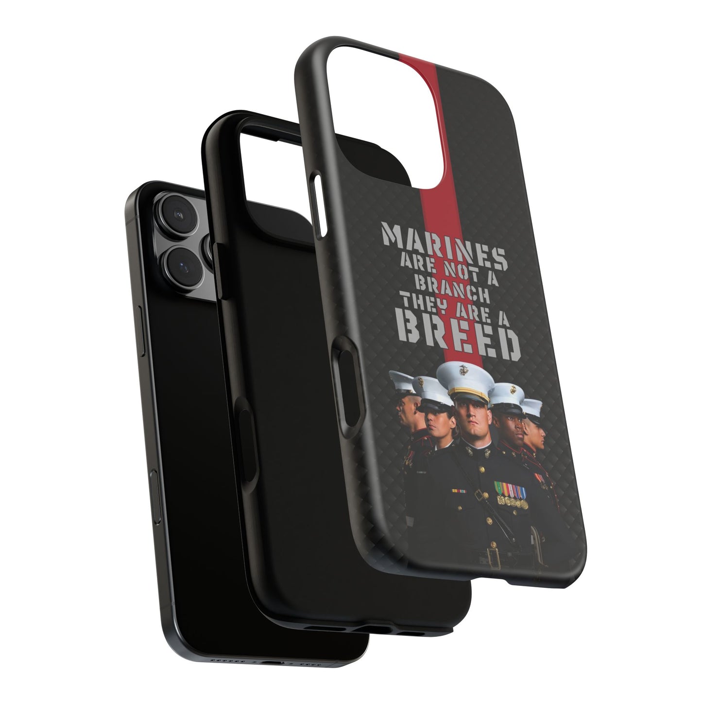 Marine Corps Tough iPhone Case - Proud Military Supporter