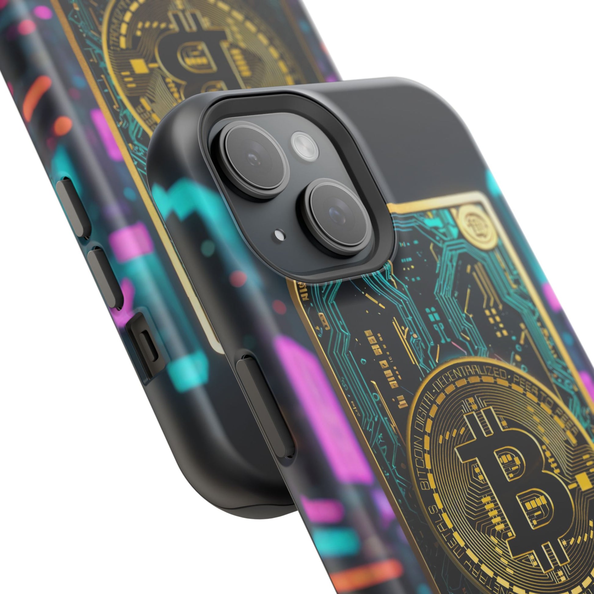 Bitcoin Magnetic Phone Case, Unique Phone Cover