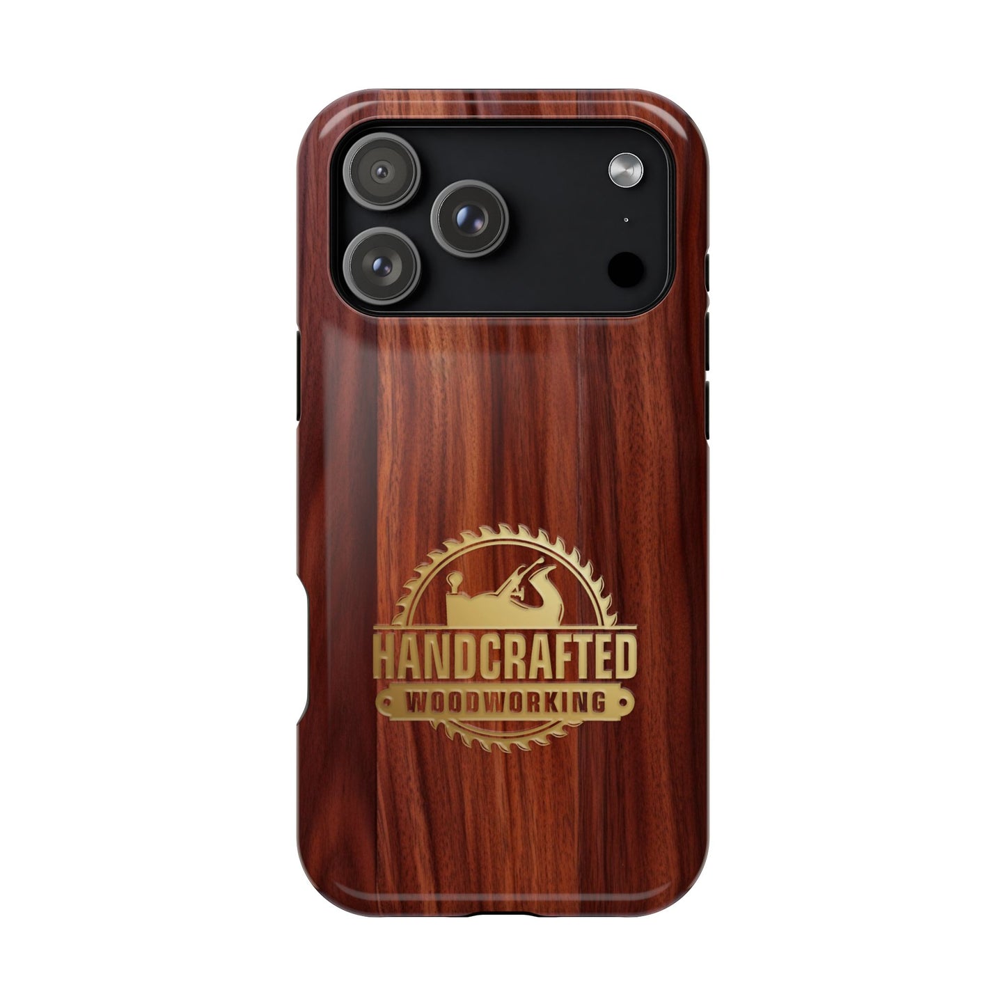 Woodworking Logo Magnetic iPhone Case
