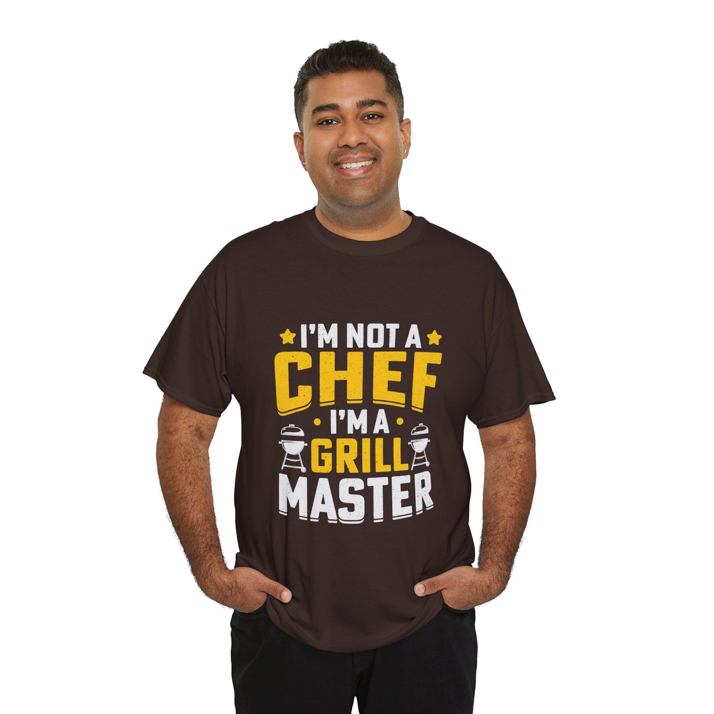 Grill Master Unisex Heavy Cotton Tee - Perfect Gift for BBQ Lovers