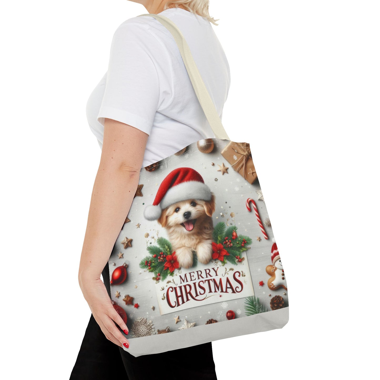 Jingle Paws Tote Bag (AOP)