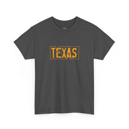 Texas Pride Unisex Heavy Cotton Tee - Casual Black T-Shirt for Texans