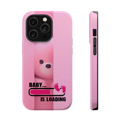 Cute Baby Loading Magnetic Phone Case, Expecting Parents Gift