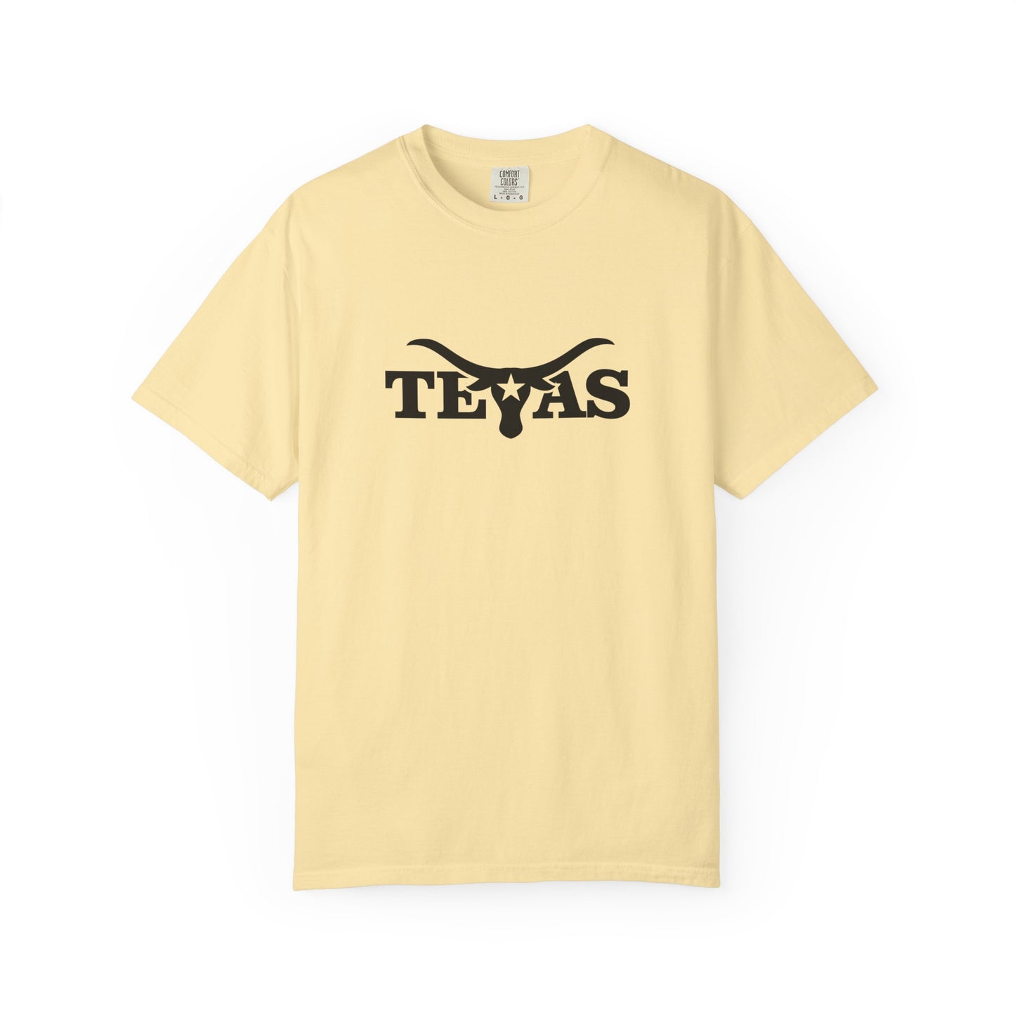 Texas Unisex Garment-Dyed T-Shirt - Cool Western Vibe for Everyday Wear