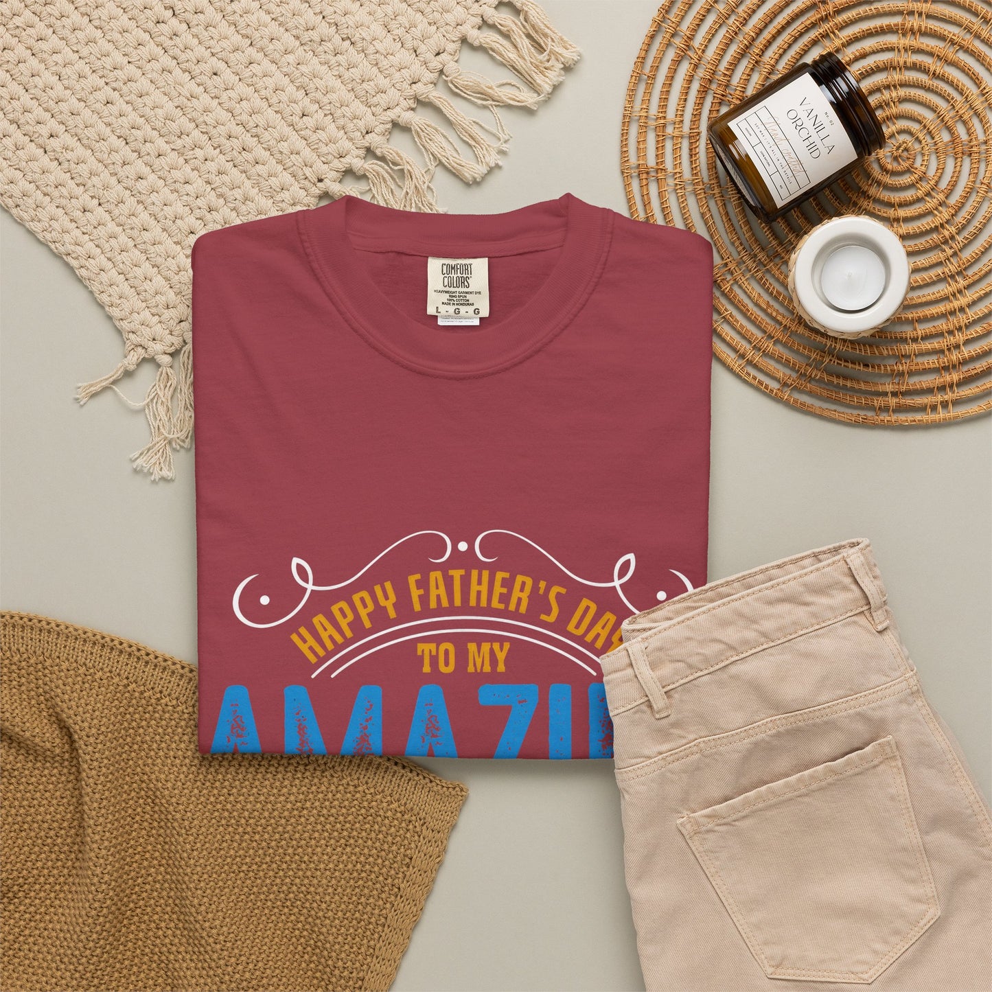 Father's Day Gift T-Shirt for Amazing Step-Dad