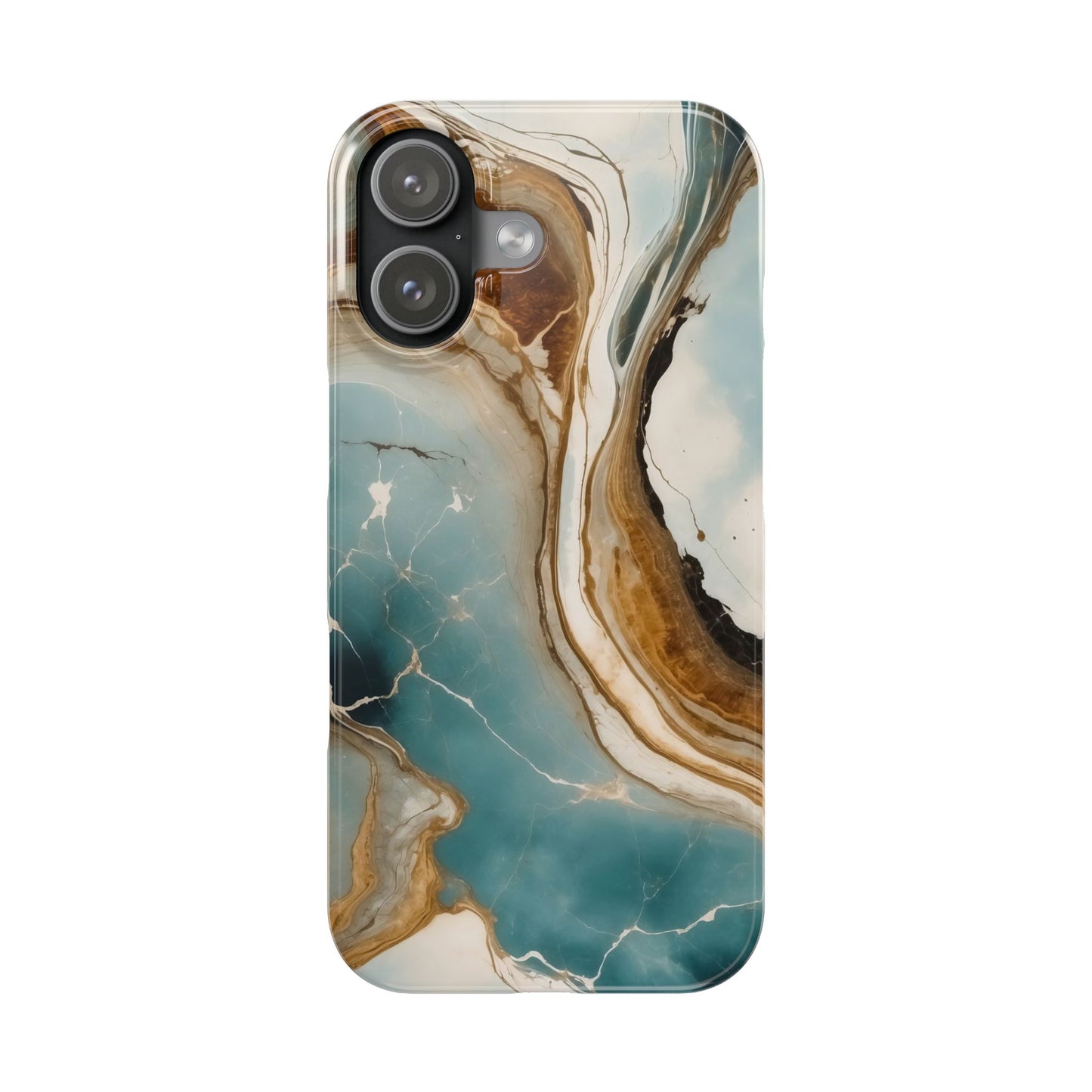 Marble Slim Phone Case, Stylish Protective Cover