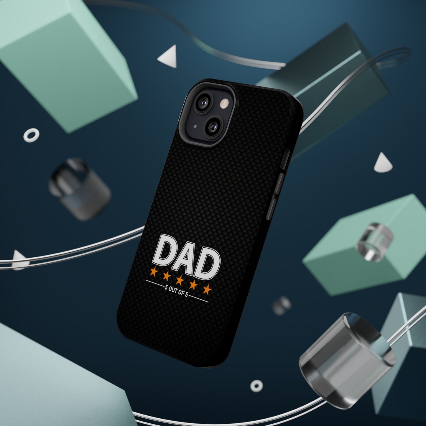Dad 5 Out of 5 Stars Magnetic Phone Case