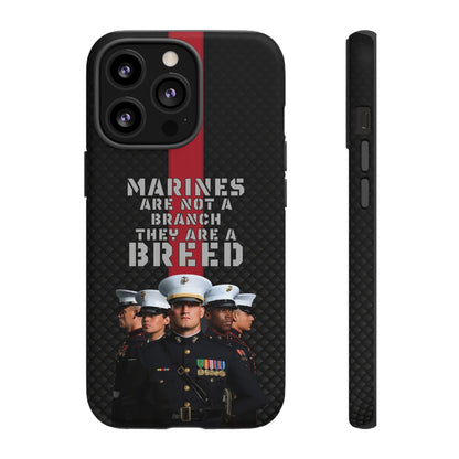 Marine Corps Tough iPhone Case - Proud Military Supporter