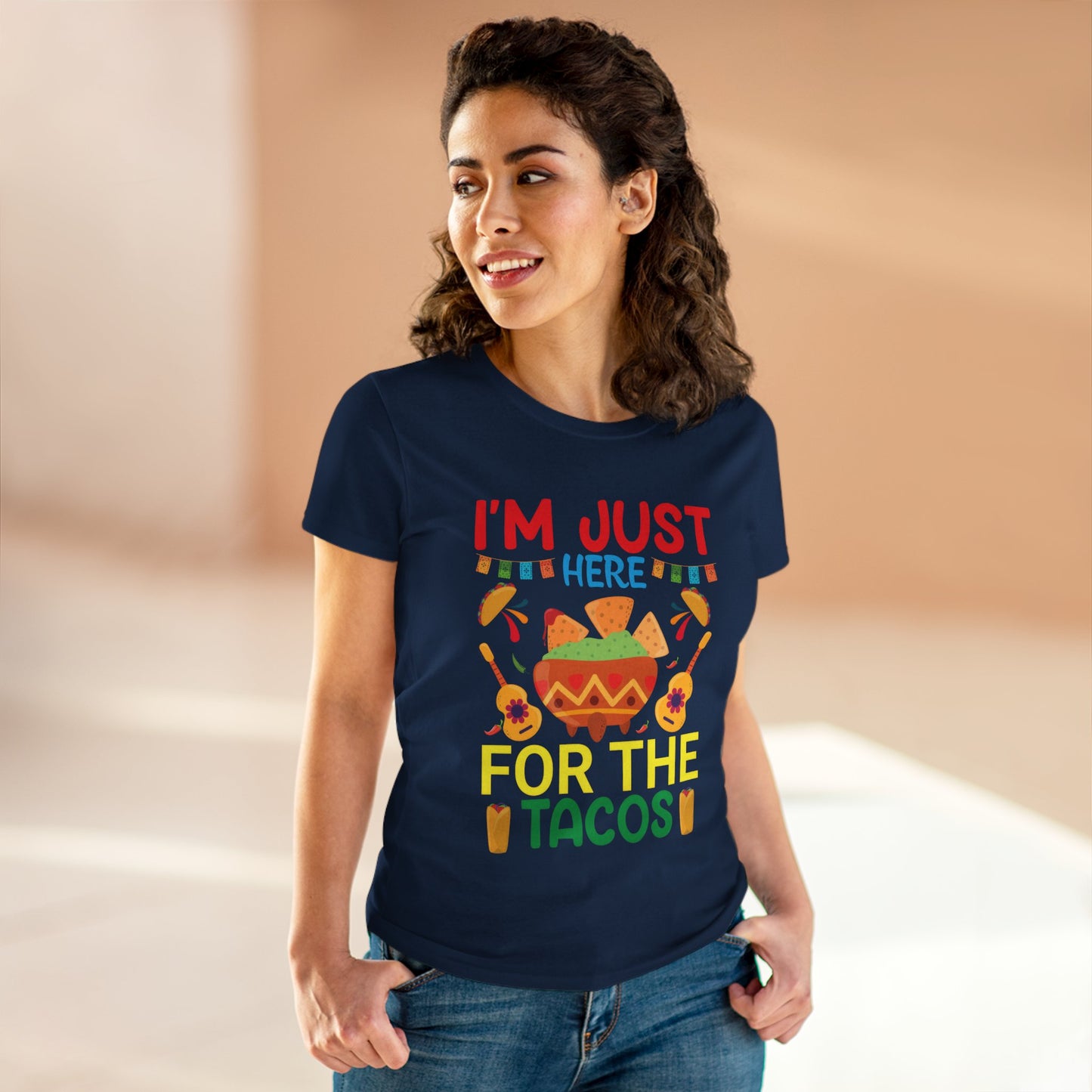 Fun Taco Lovers Cotton Tee - Perfect for Cinco de Mayo Celebrations