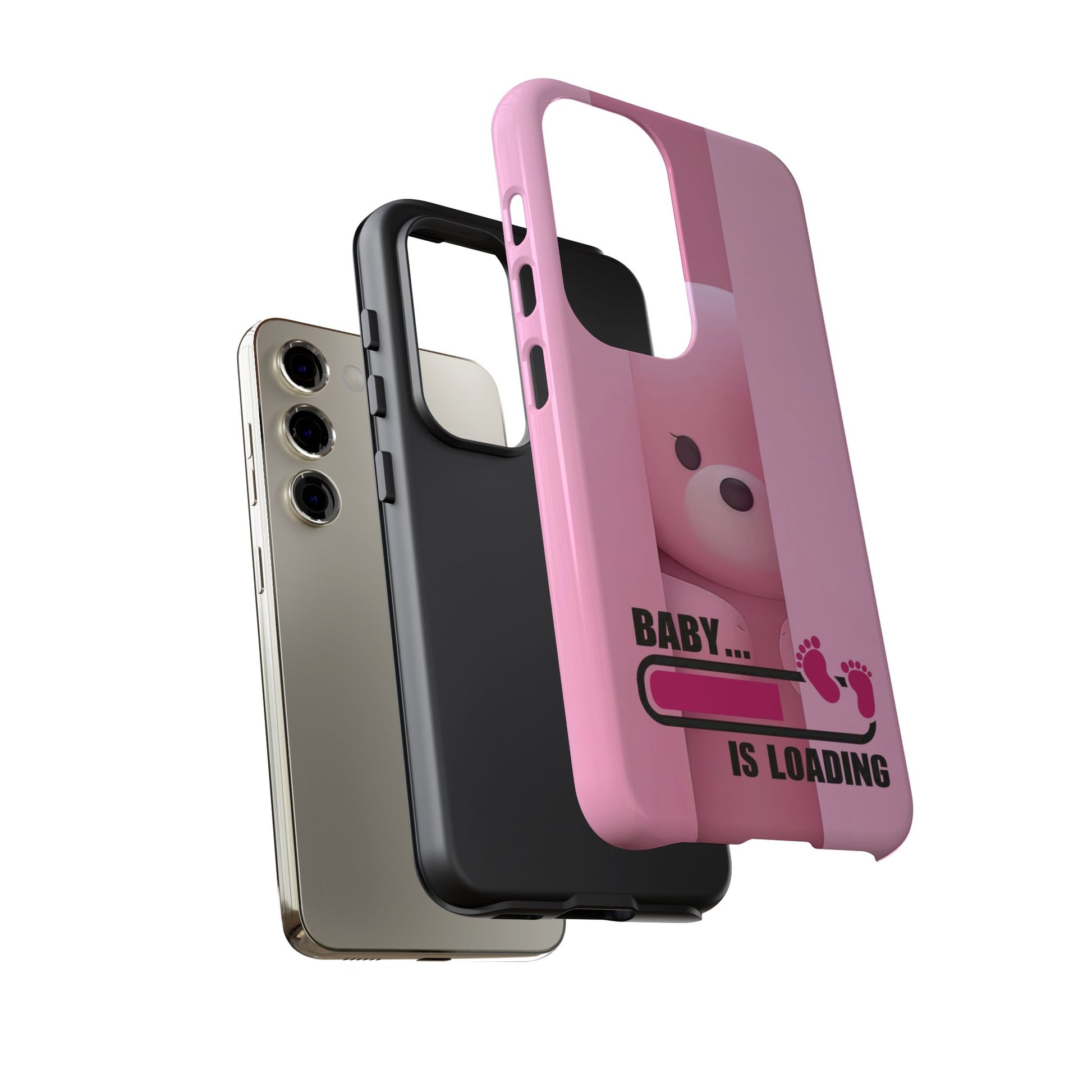 Cute Baby Loading Tough Case - Expecting Parents Accessory