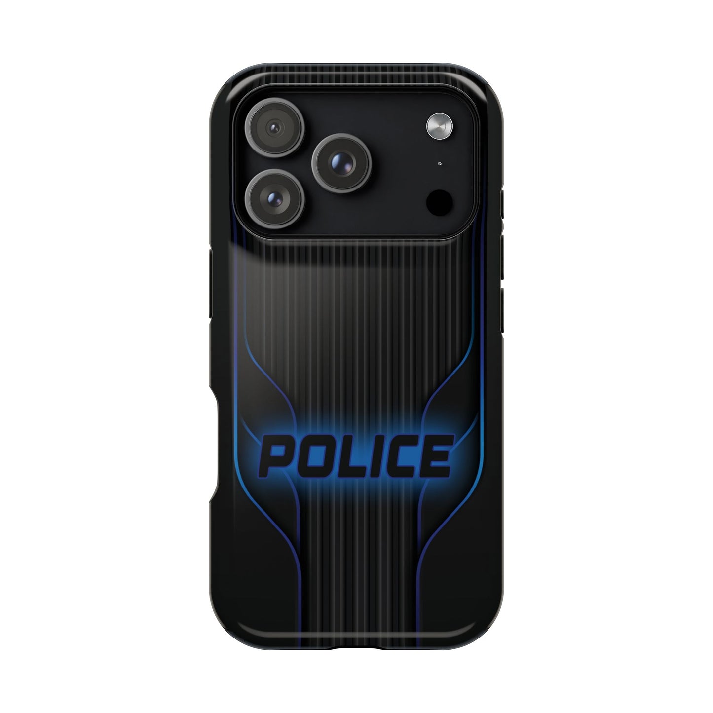 Police Magnetic Phone Cases, Blue Light
