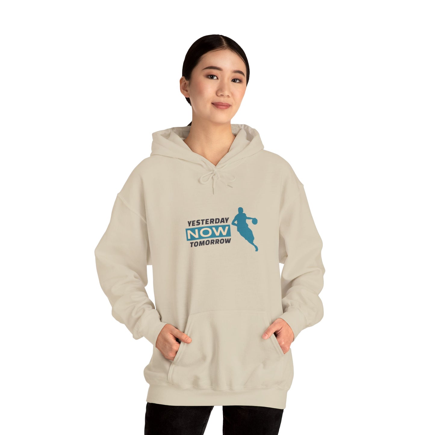 Yesterday Now Tomorrow Unisex Heavy Blend™ Hooded Sweatshirt