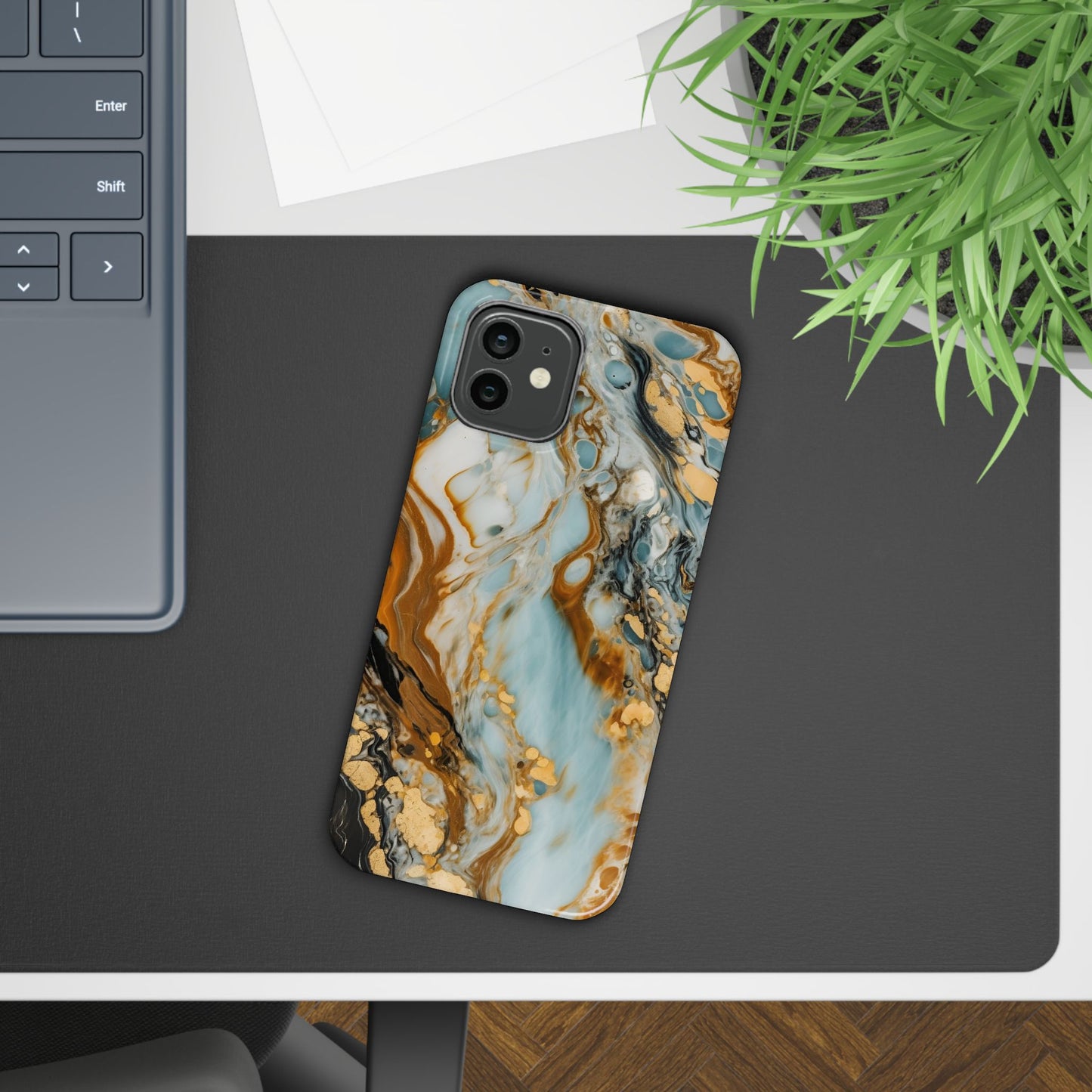 Elegant Marble Slim iPhone Case