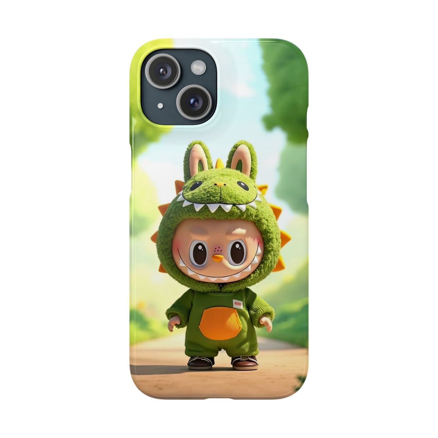 The Monsters Snap Case for iPhone Models – Playful Dinosaur Design