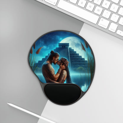 Aztec Affection Ergonomic Mouse Pad