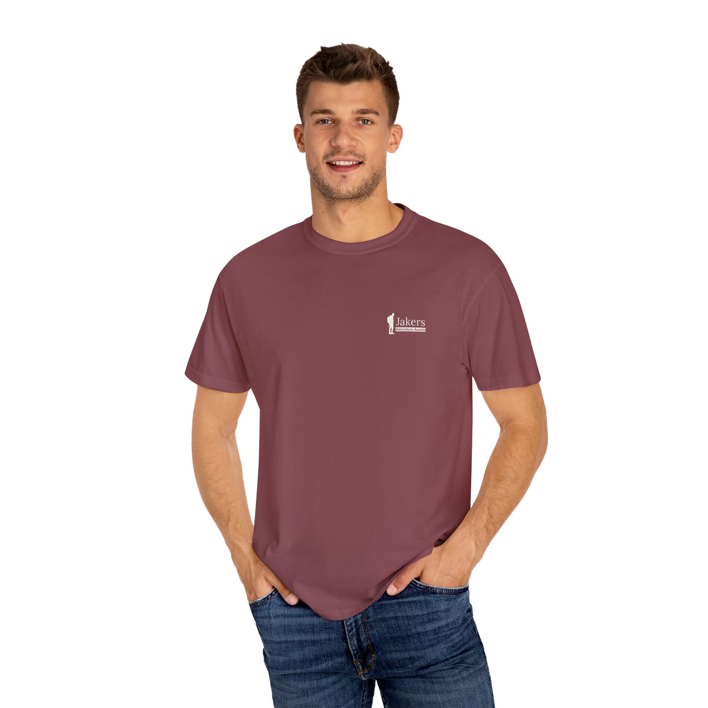 Jakers Adventure Awaits Unisex Garment-Dyed T-shirt