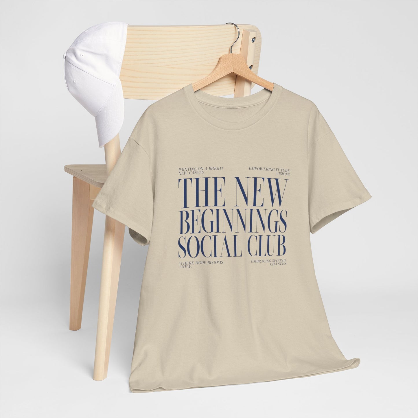 Camiseta unisex de estilo suave The New Beginnings Social Club 