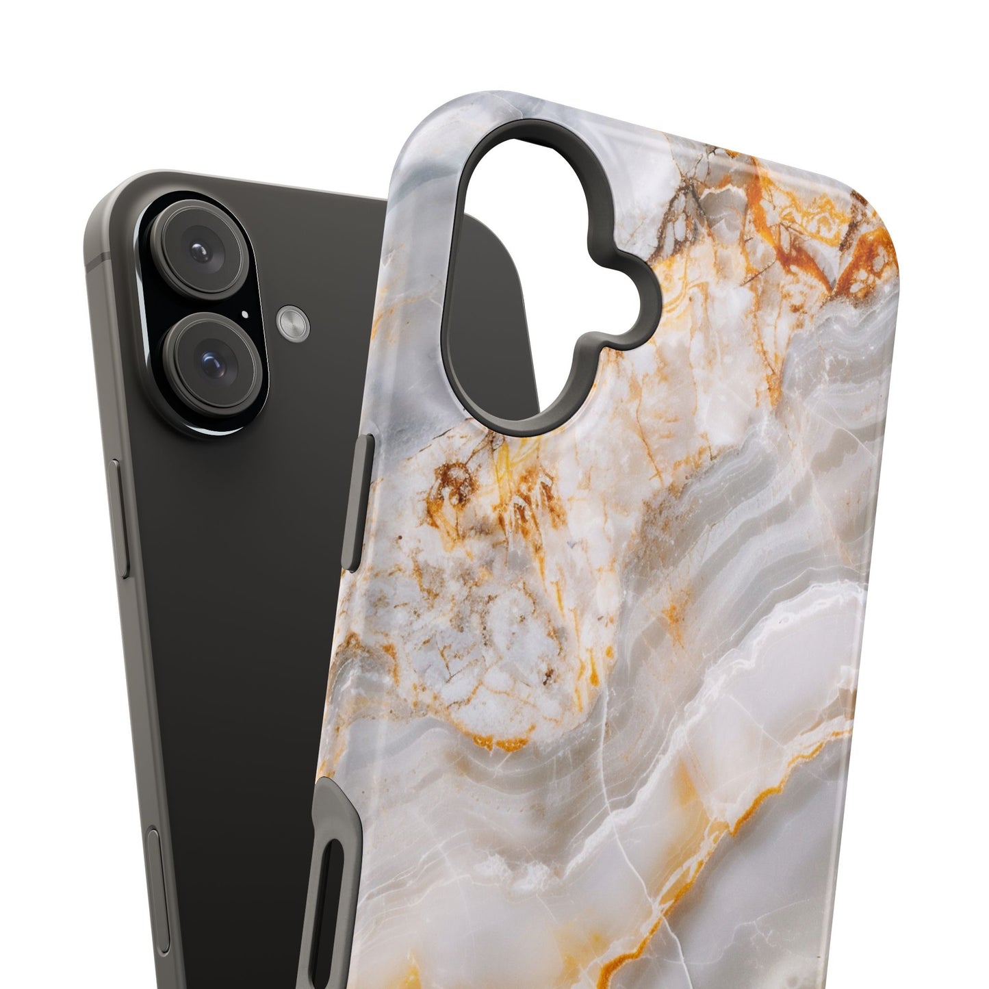 Pure Elegance Marble Magnetic iPhone Case, Stylish & Trendy Accessories