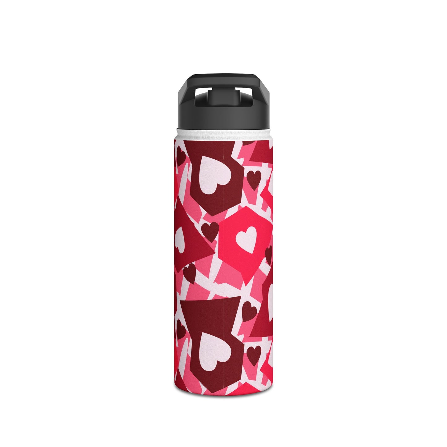 Love in Style Stainless Steel Water Bottle, Standard Lid