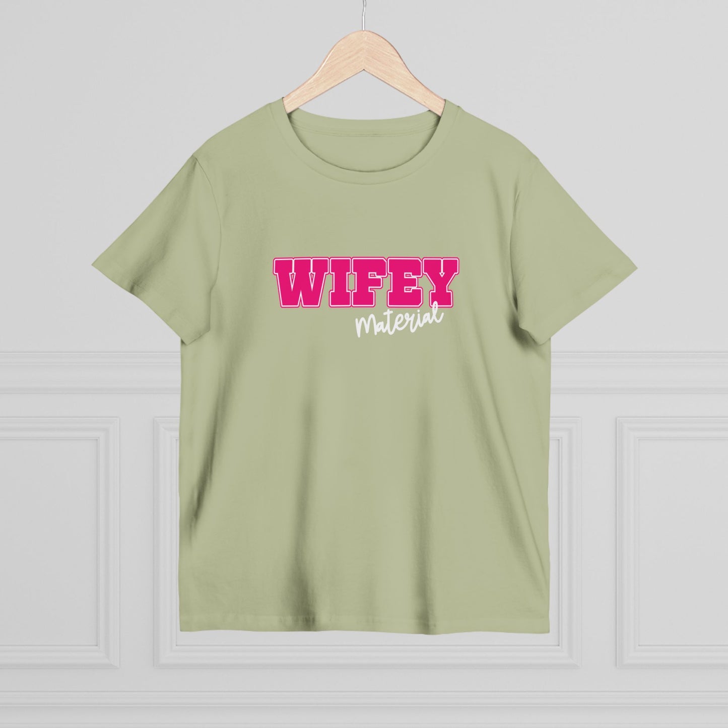 Wifey Material Women’s Maple Tee