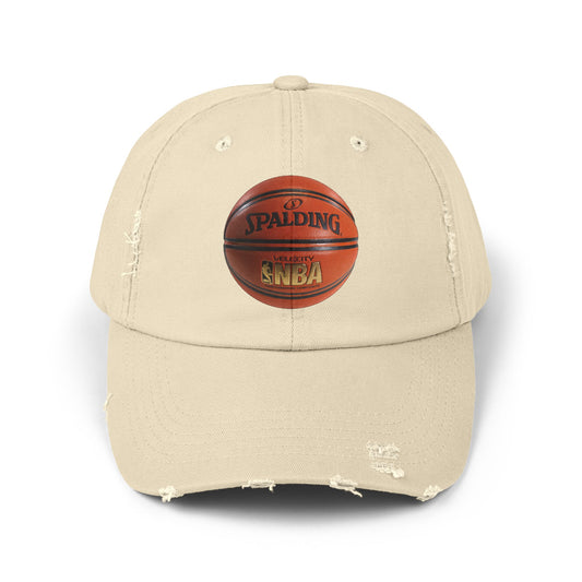 Basketball Unisex Distressed Cap