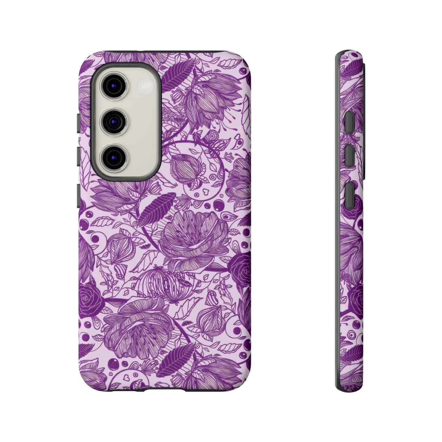 Graphical Garden: Purple Edition Tough Cases