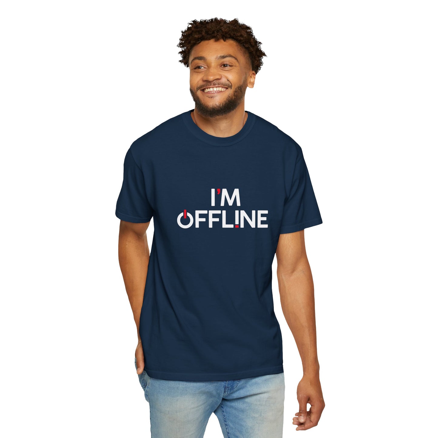 I'm Offline Statement Tee, Relaxed Graphic Shirt