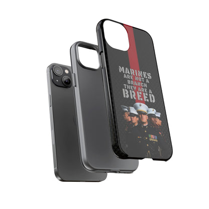Marine Corps Tough iPhone Case - Proud Military Supporter