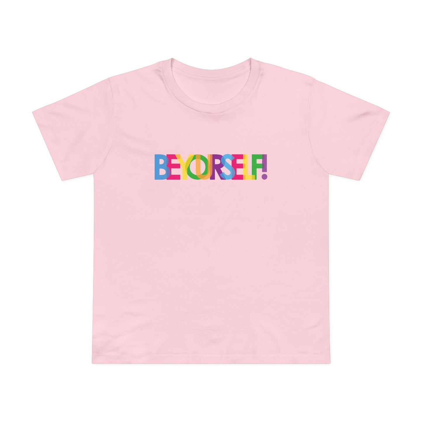 Inspirational Women’s Maple Tee - Be Yourself Graphic T-Shirt