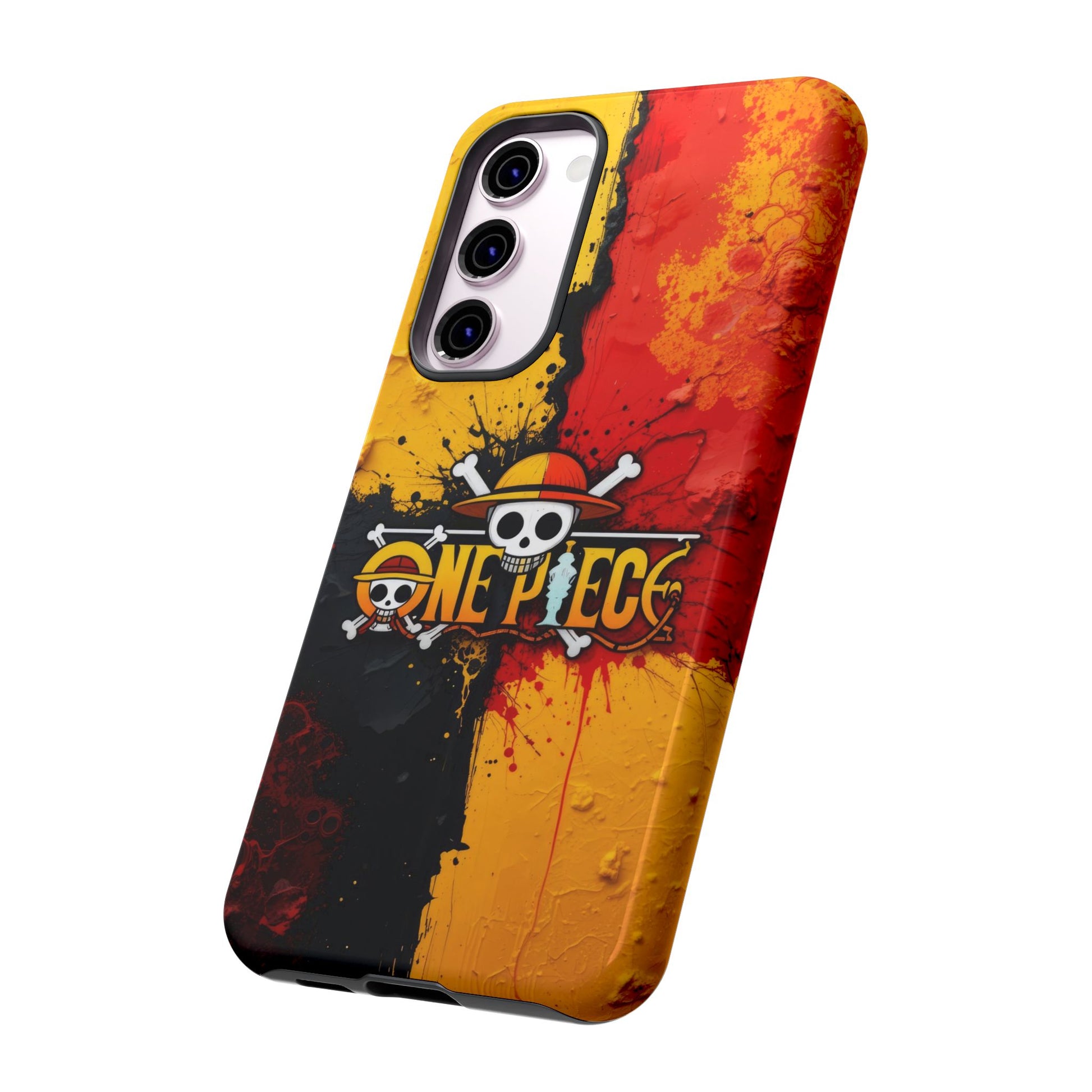 One Piece Samsung Tough Phone Case, Anime Vibrant Design