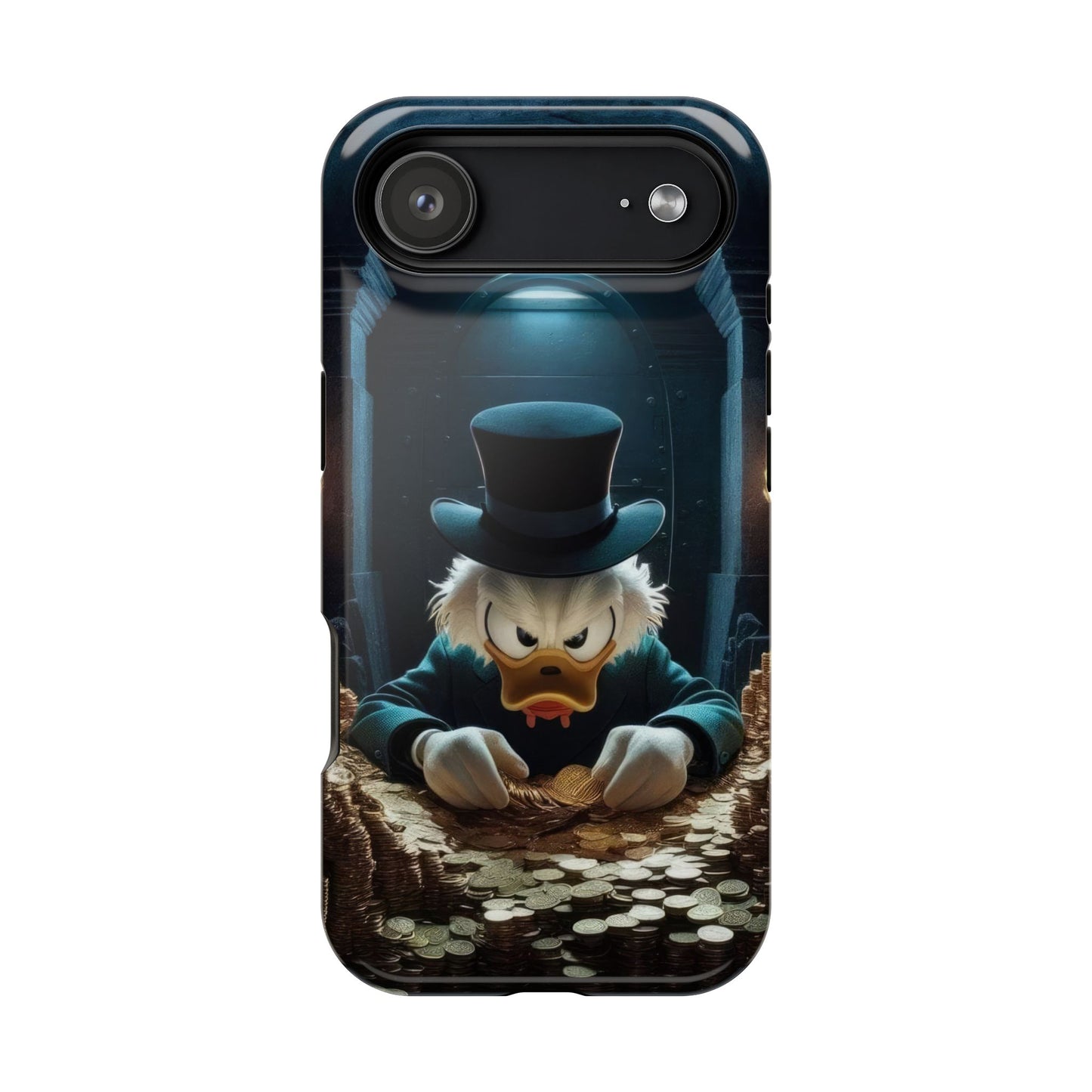 Magnetic Phone Case - Scrooge McDuck Design