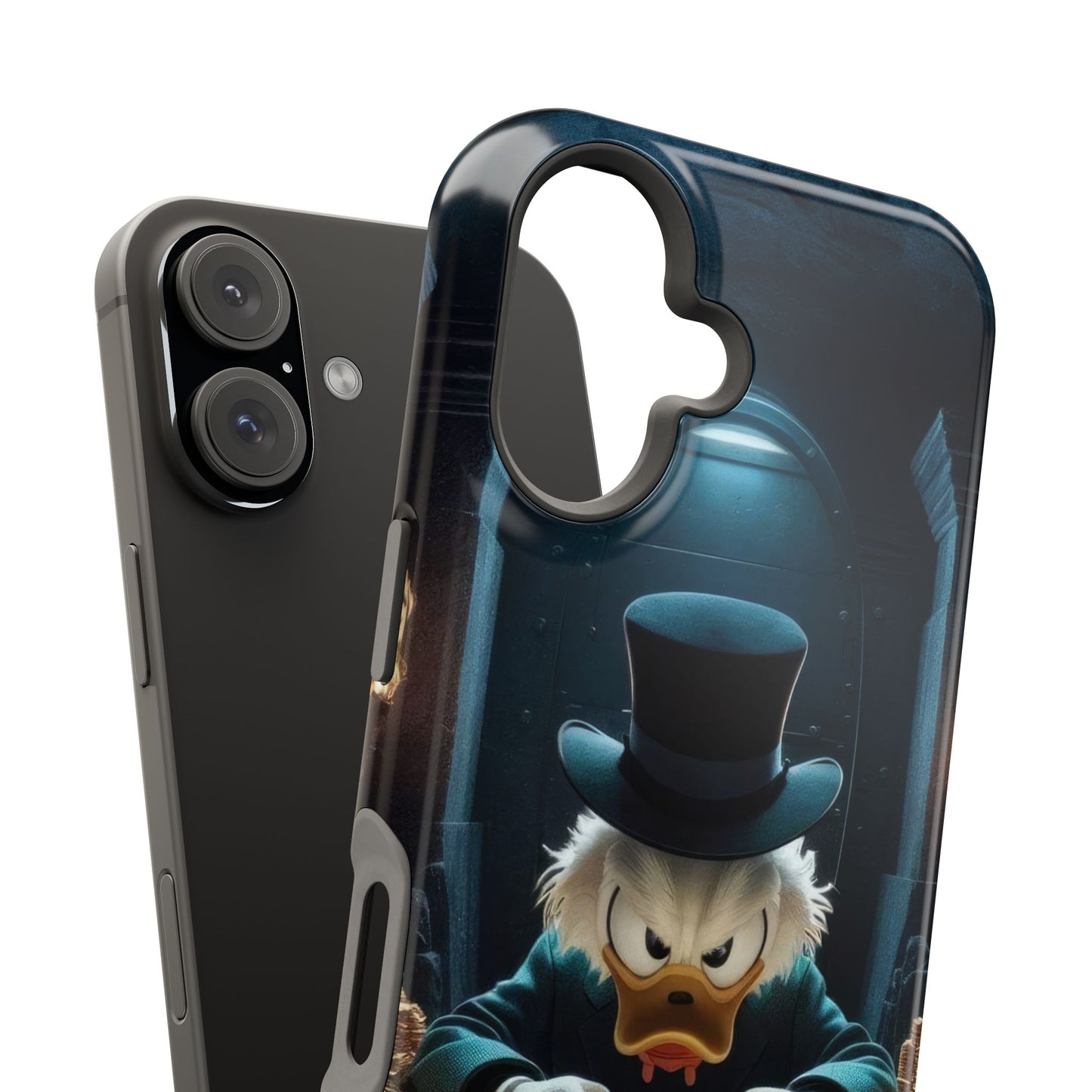 Magnetic Phone Case - Scrooge McDuck Design