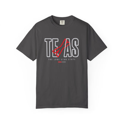 Texas Pride Unisex Garment-Dyed T-Shirt - Casual Style for State Lovers