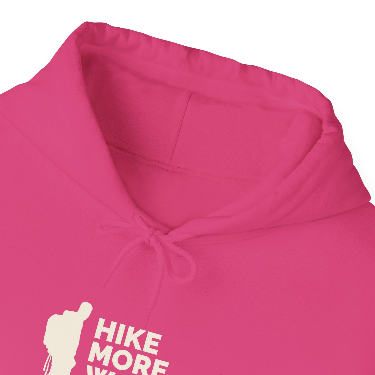 Hike More Worry Less Unisex Heavy Blend™ Hooded Sweatshirt